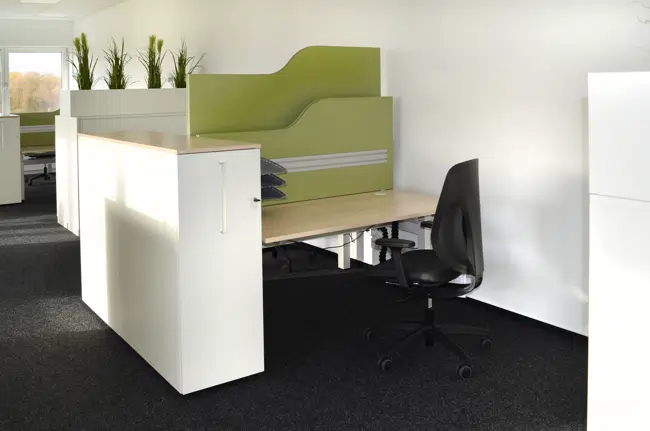 Raumakustik im 2 Personen Büro